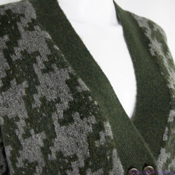 NEW Madewell Allston Double Button Cardigan‎ Sweater in Houndstooth, size XS - Picture 5 of 16